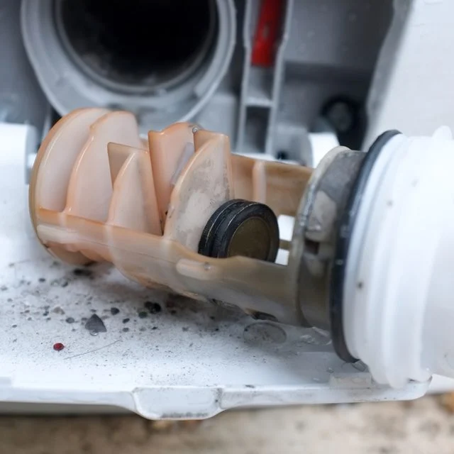 Washer Coin Trap Obstruction