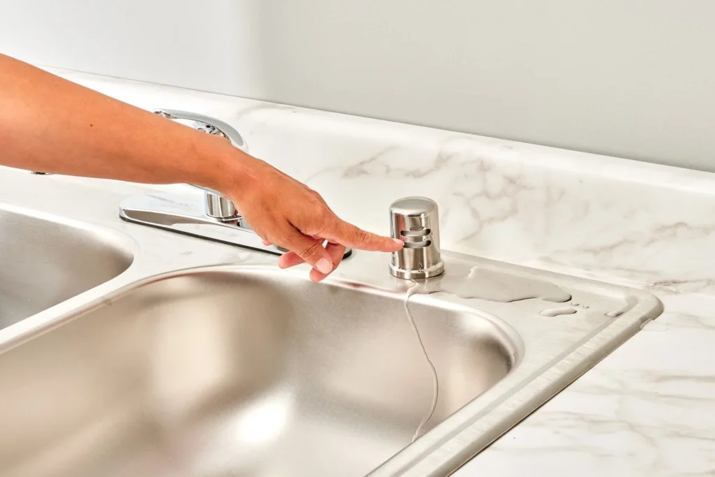 samsung dishwasher air gap leak