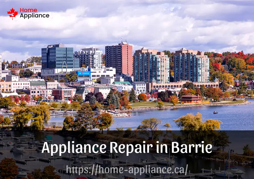 Appliance repair in Barrie